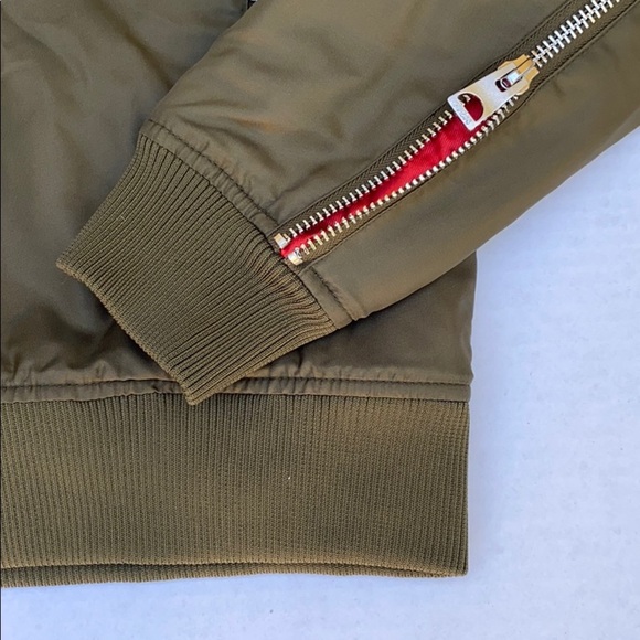 New GUESS Green&Red Men's Jacket SZ M - Picture 3 of 6